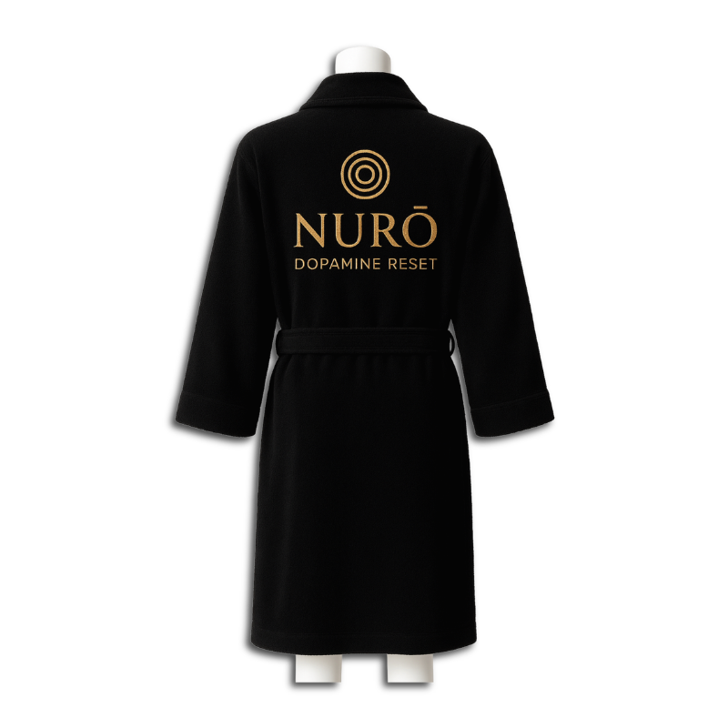NURŌ Black Luxury Ritual Robe